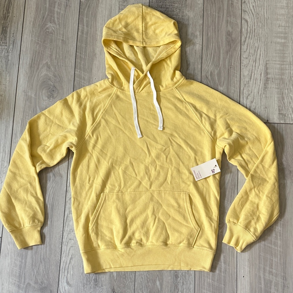 NWT Yellow Hoodie for Women